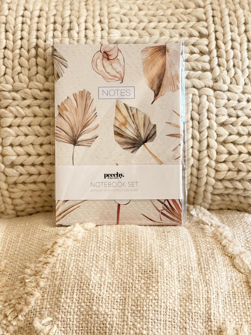 Palms Notebook Set