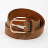 Soft Thin Faux Leather Belt